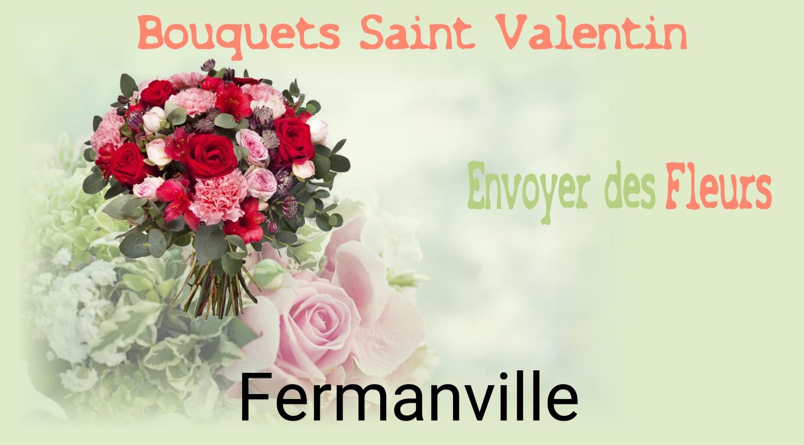 Roses de Saint-Valentin livrées à Fermanville